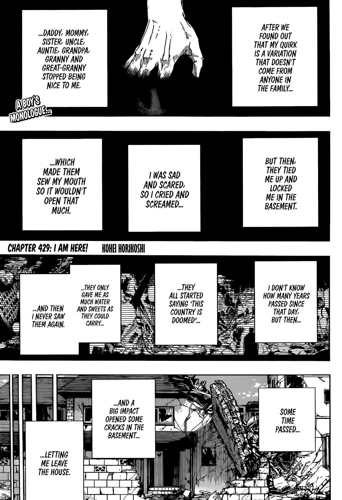 Boku no Hero Academia Chapter 429 4